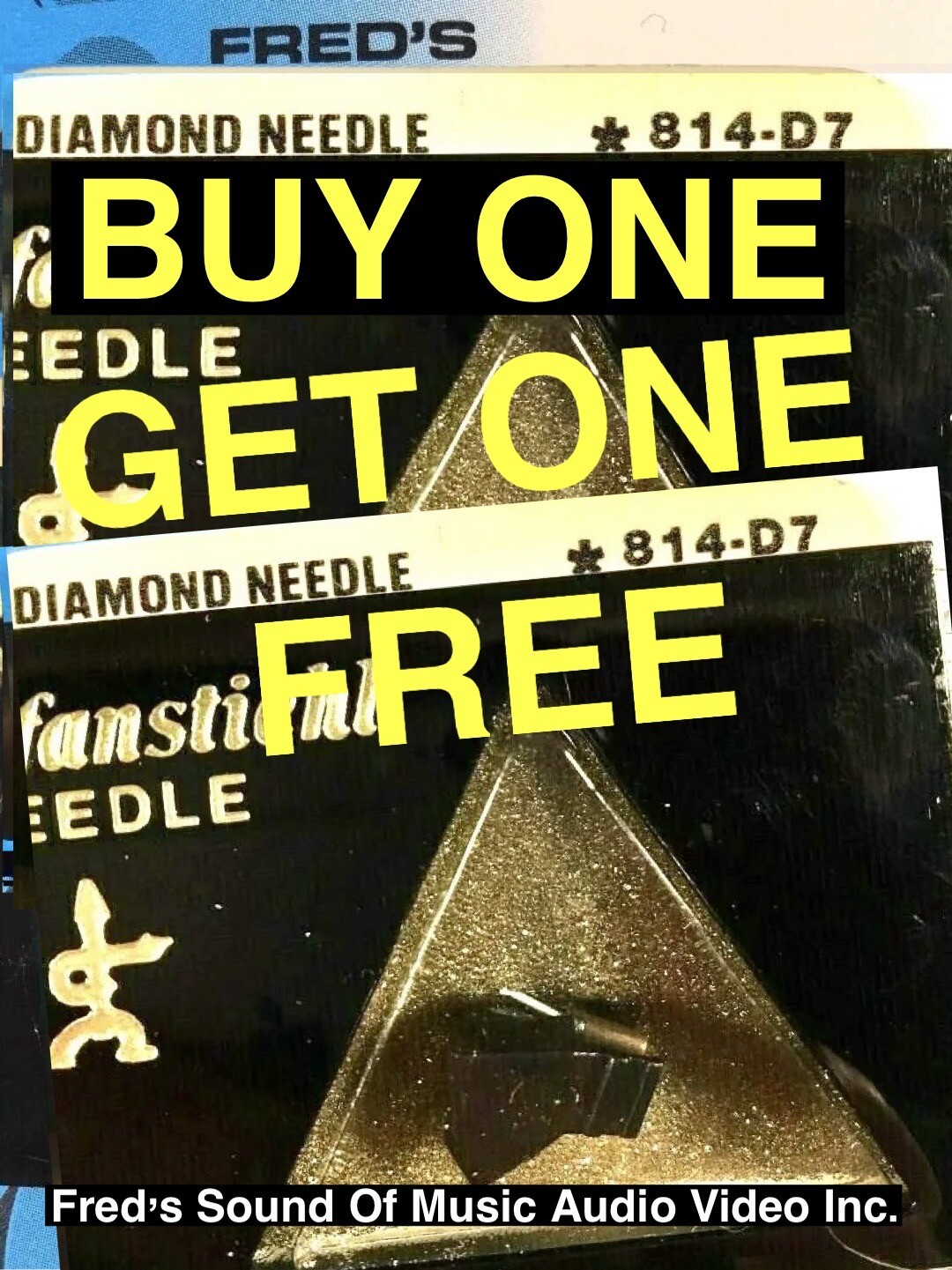 NEW Pfanstiehl 814-D7 Stylus RS-10 RS10 AKAI PC-10 PC10 Buy One Get One Free
