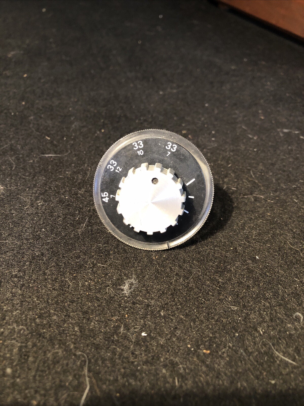 Garrard Zero 100 Turntable Speed/RPM Dial