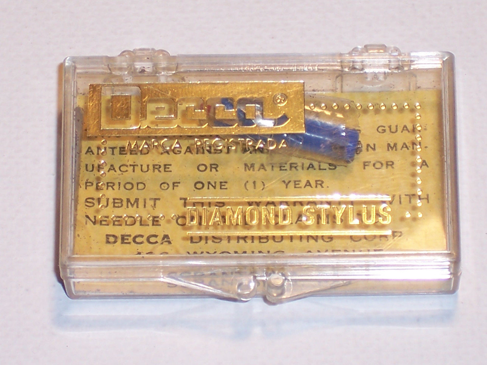 Decca Replaces EV 61 & 66 NOS Diamond Needle Stylus FREE SHIPPING