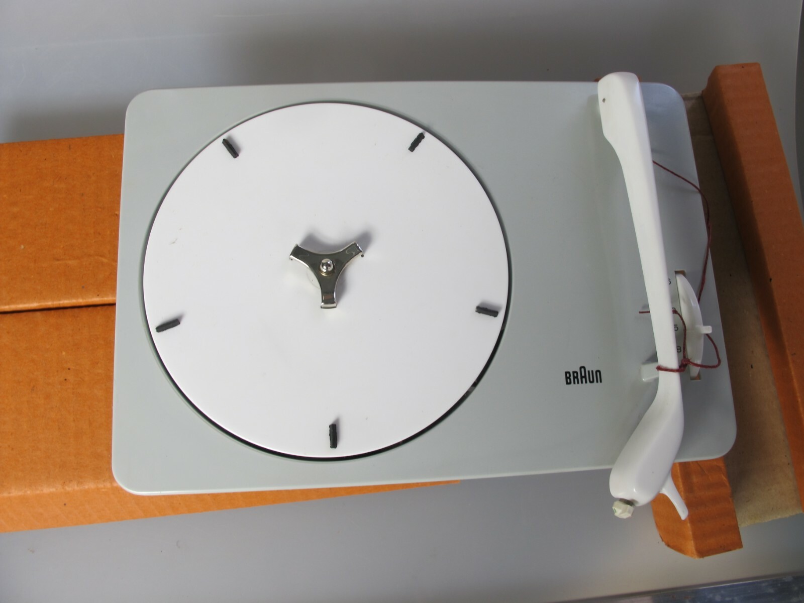 Braun PC 3/S Dieter Rams Turntable Chassis Origi Packaging for Installation NEW