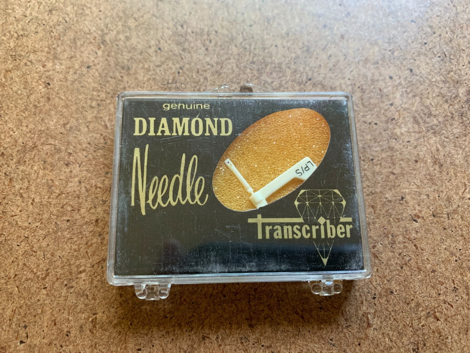 VINTAGE TRANSCRIBER GENUINE DIAMOND NEEDLE PS-132 STEREO FOR TOSHIBA C-10-C NOS