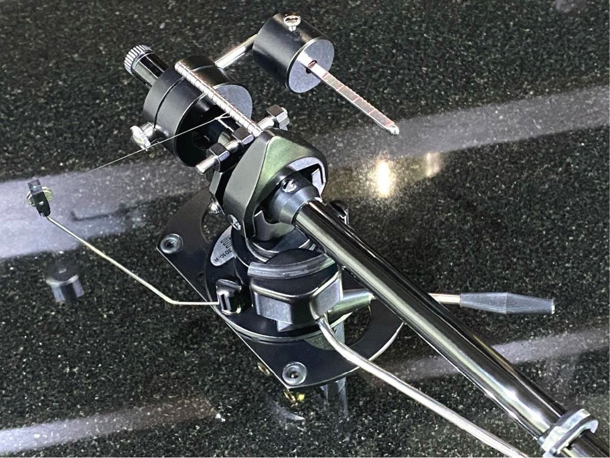 SME 3010-R Black Tonearm Rare w/ SME Cable Main Weight Tested Japan GS03 2.0