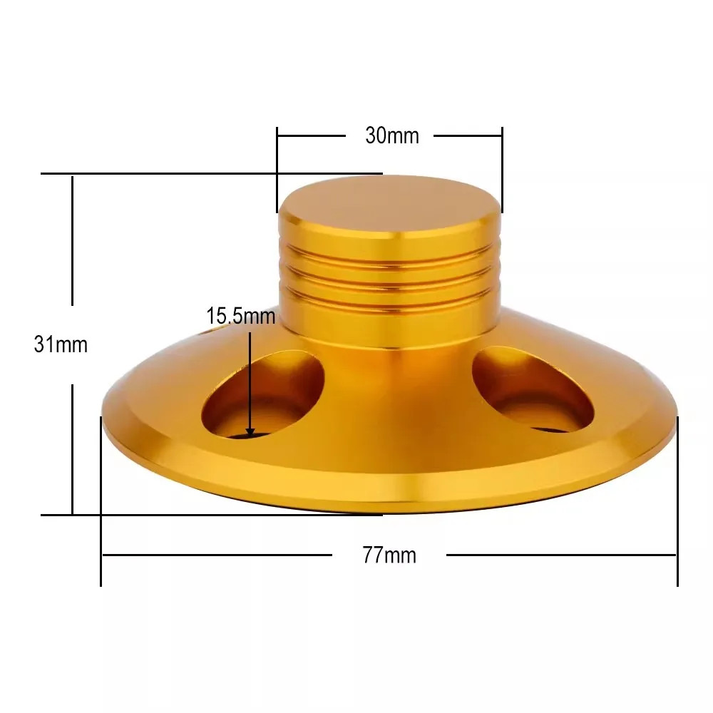 HIFI LP Vinyl Turntable disc stabilizer Record Weight/Record Clamp