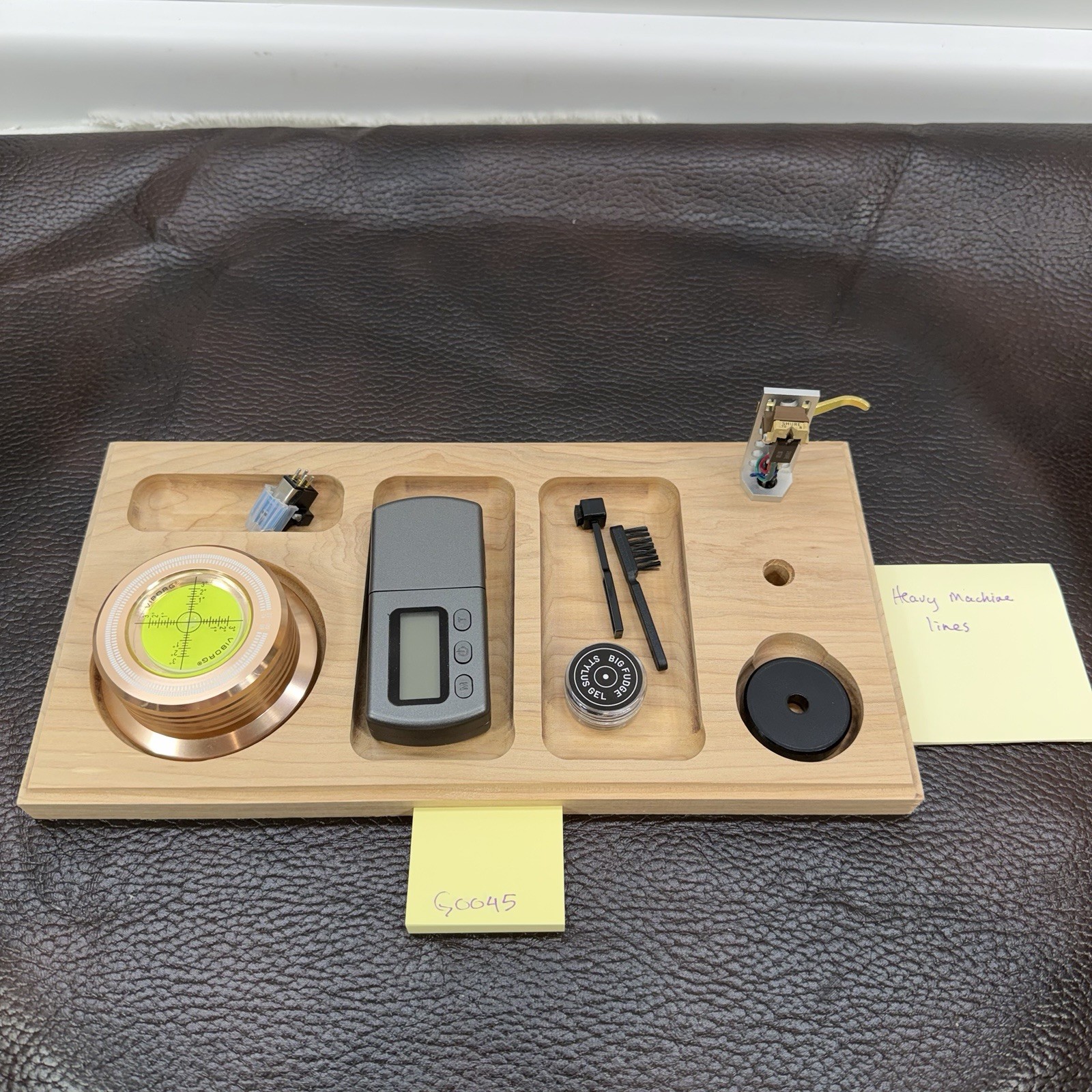 Turntable Accessory Tray W Headshell Stand Unique & Cool Organizer Idea! – Read