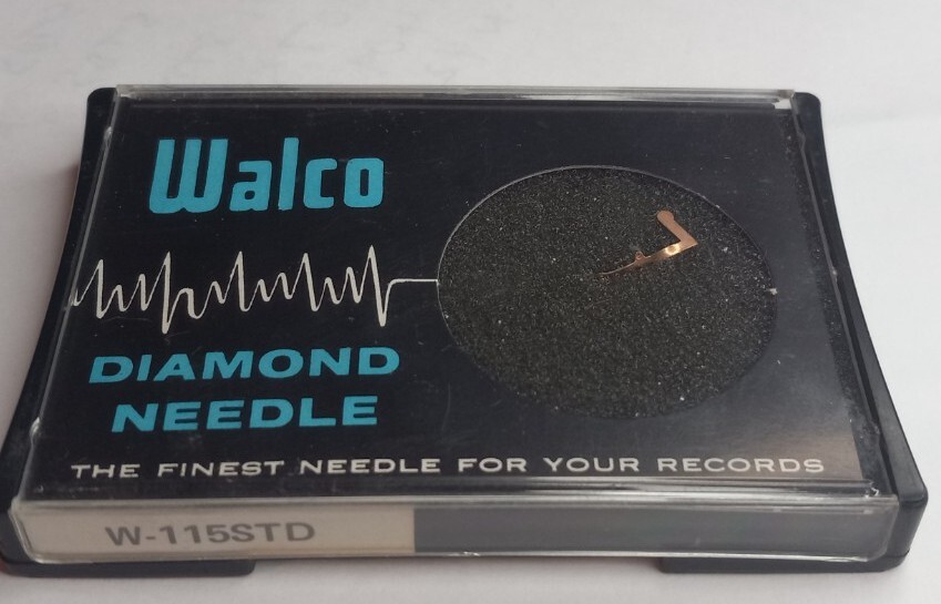 W-115STD WALCO Turntable Needle Record Player Stylus Vintage NOS new