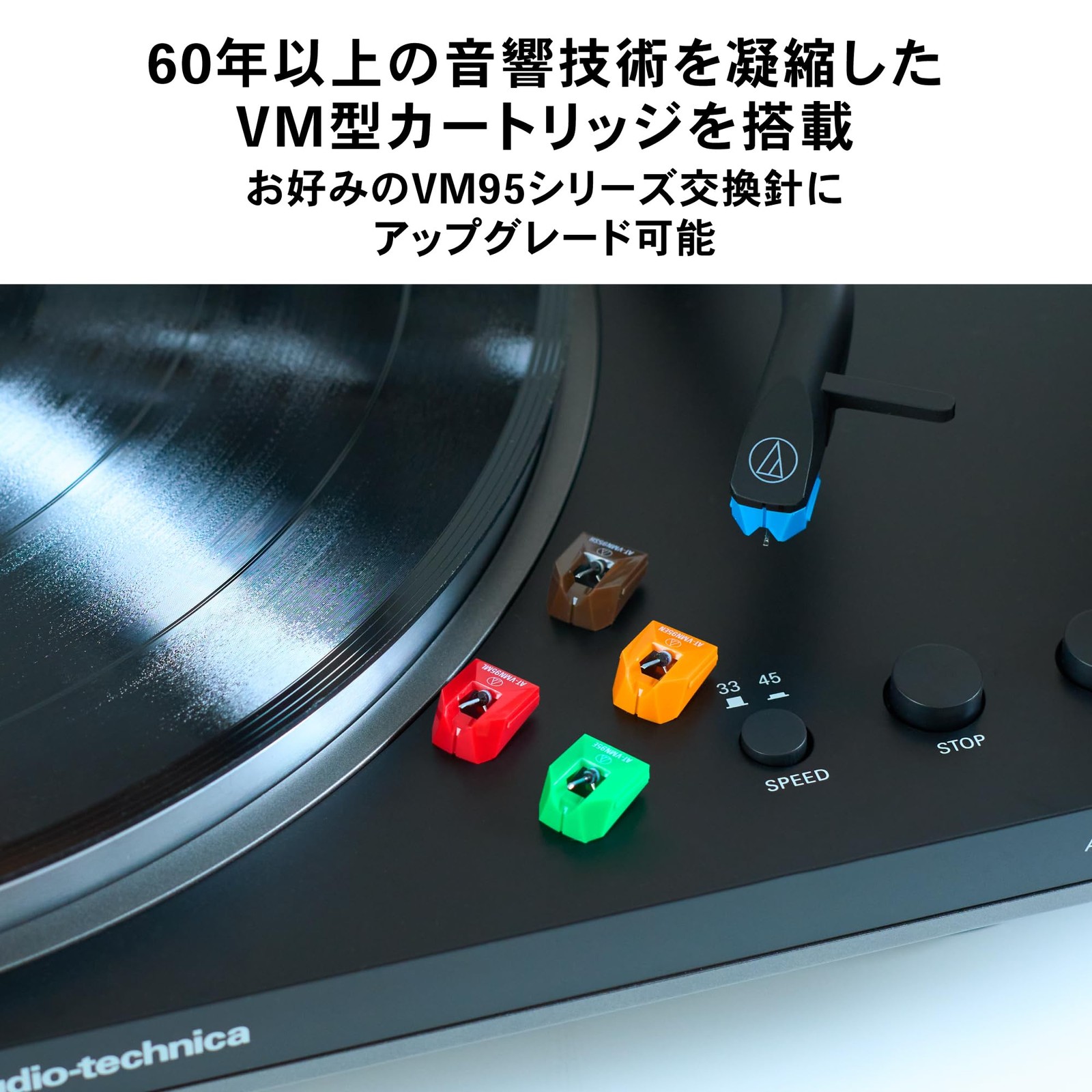 AAudio-Technica AT-LP70XBT wireless turntable Bluetooth 33/45 belt drive Japan