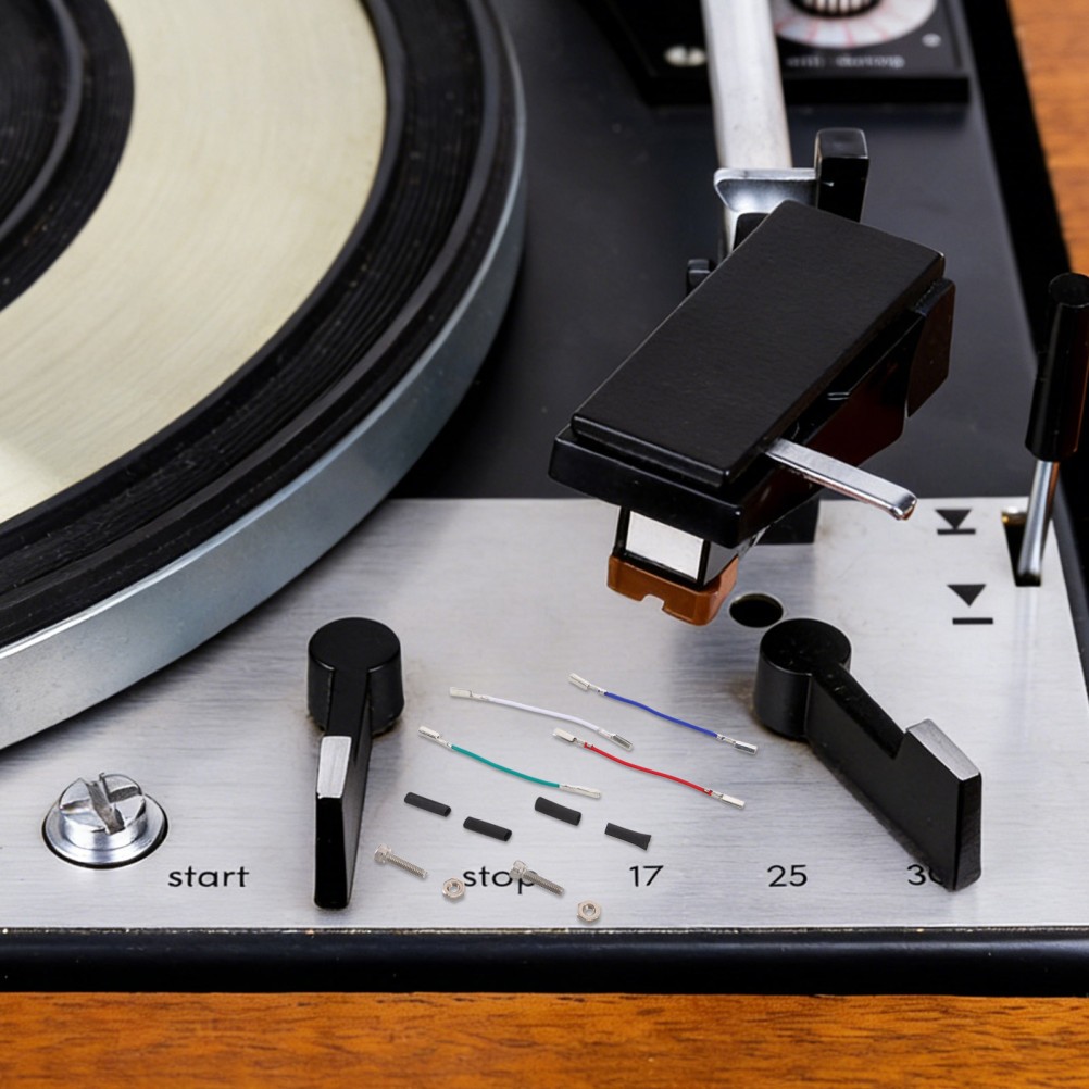 Vinyl Record Stand Cable Phono Lead Wires Phonograph Cartridge Leads