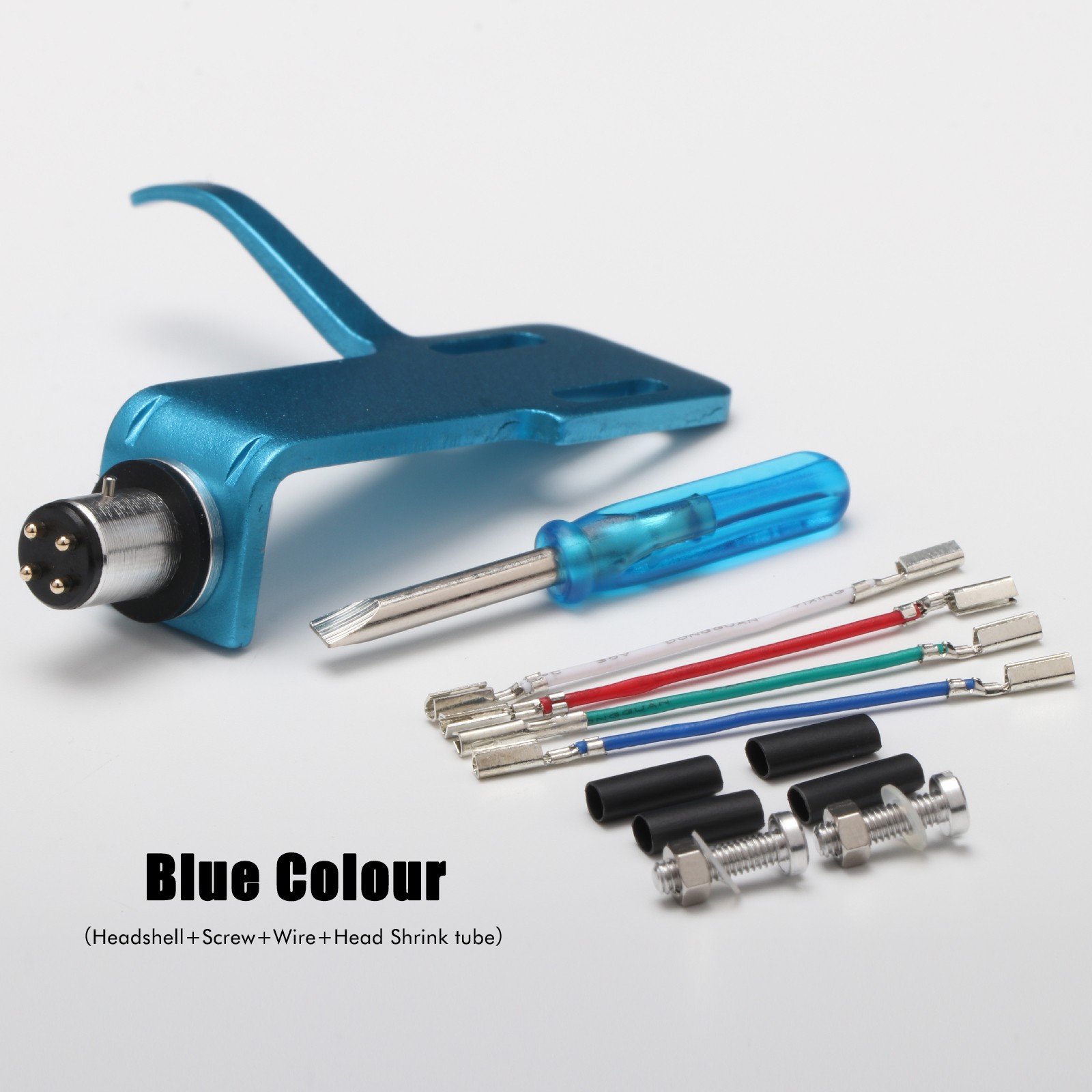 Universal Cartridge Stylus Headshell Holder Aluminum Alloy Turntable LP Vinyl
