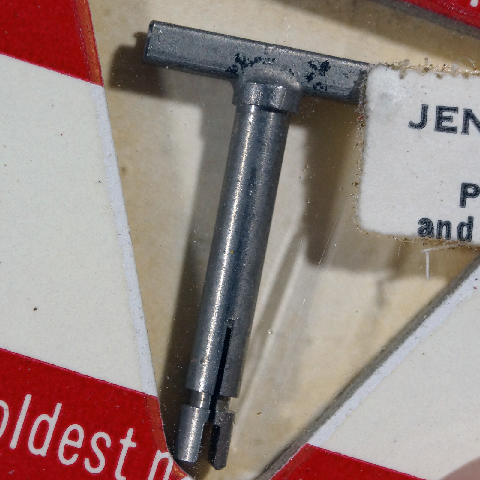 NOS Jensen G-9 Clip Tip Shank T-bar for General Electric GE VR Cartridge 35×101