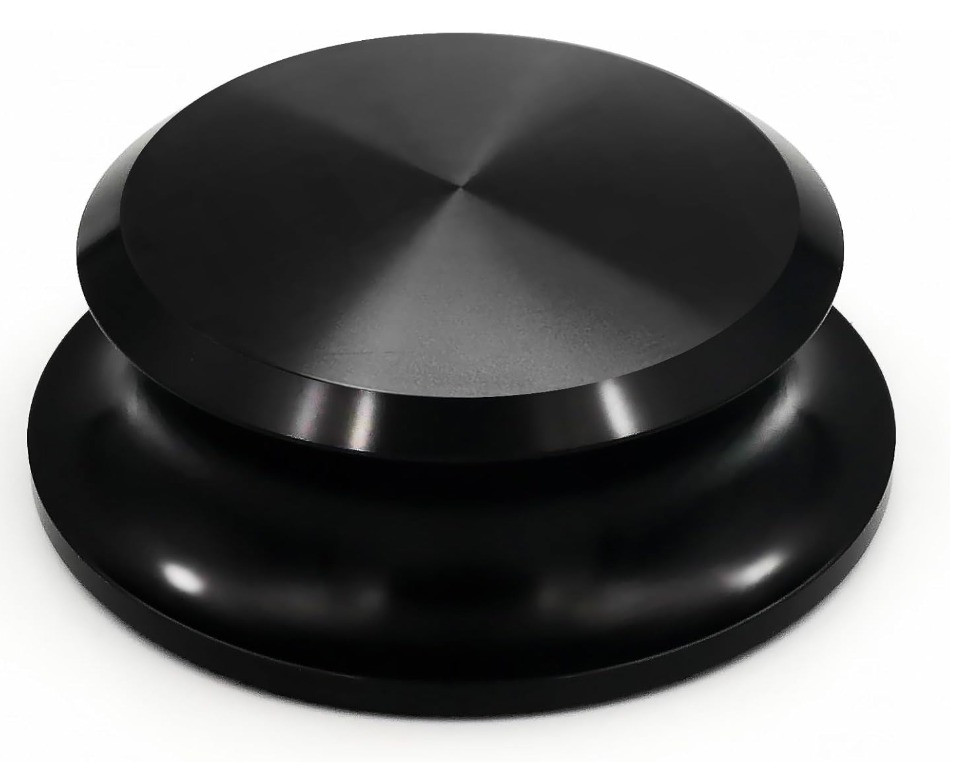 Black Record Weight Stabilizer, Vinyl Weight for Turntables | Record Player Acce