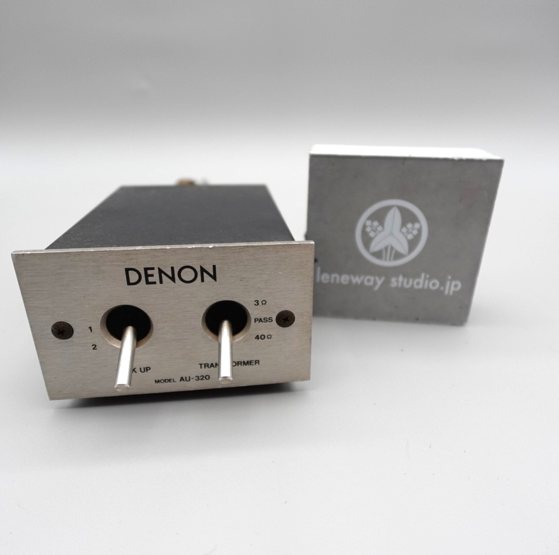 Denon AU-320 MC Step Up Transformer Japan Vintage Clean Working