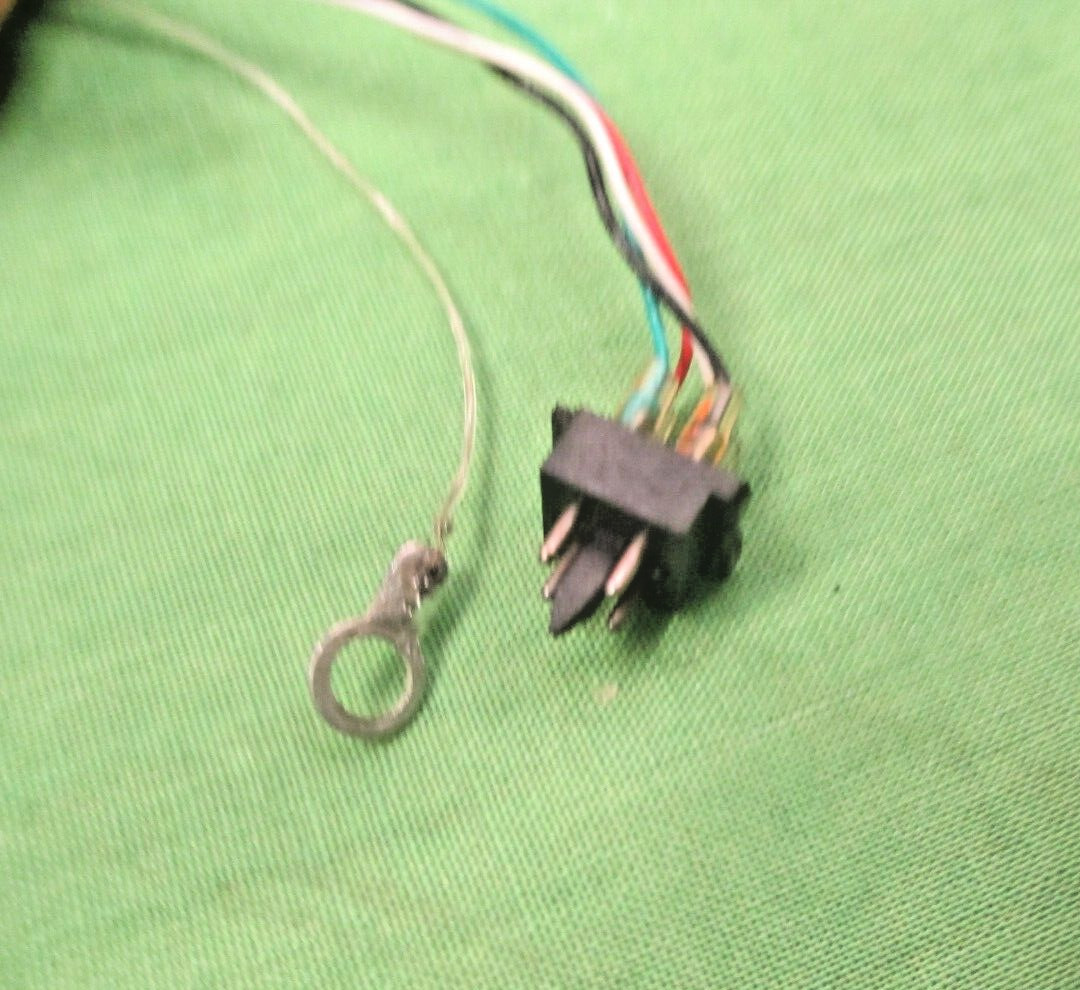 BIC TURNTABLE TONE ARM HARNESS ASSEMBLY WIRES WITH PLUG FOR 100, 960 980, 981