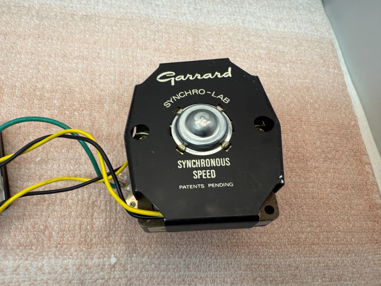 Vintage Garrard Synchro Lab Turntable Dual Range 220-250Volt, 110-125Volt, “307”