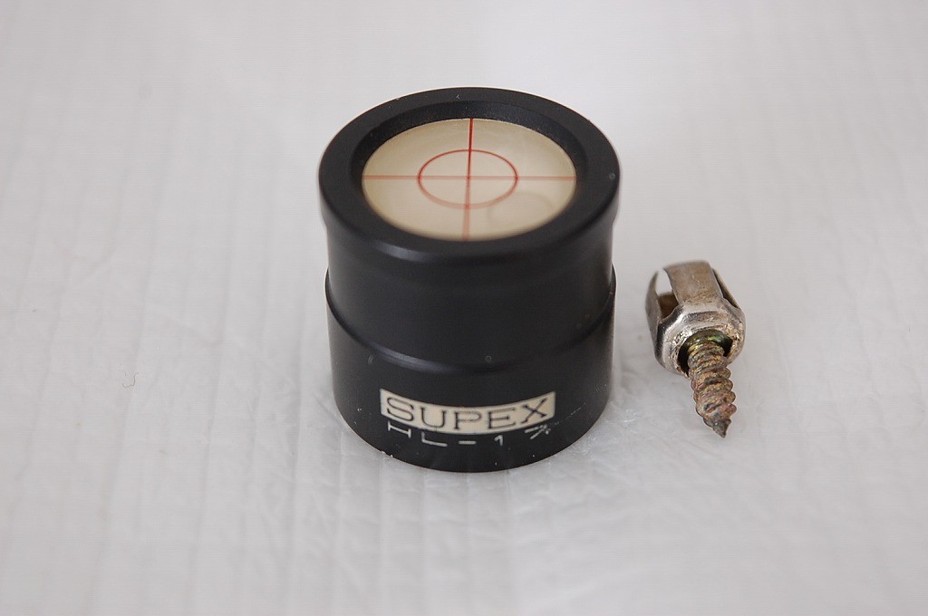 SUPEX Horizontal Level HL-17 Weight 11g Turntable Parts Made in Japan