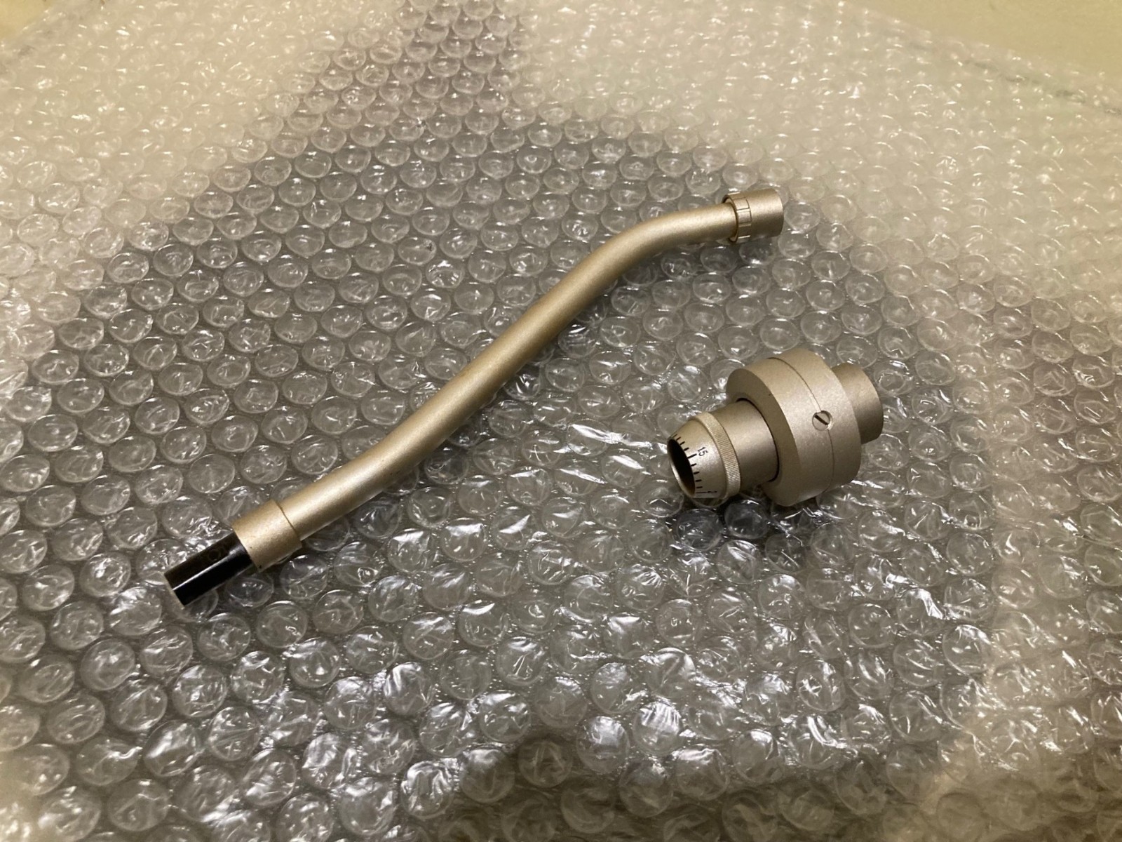 DENON “S” Tonearm tube for DP-60M DP-60L with counter weight…free shipping !