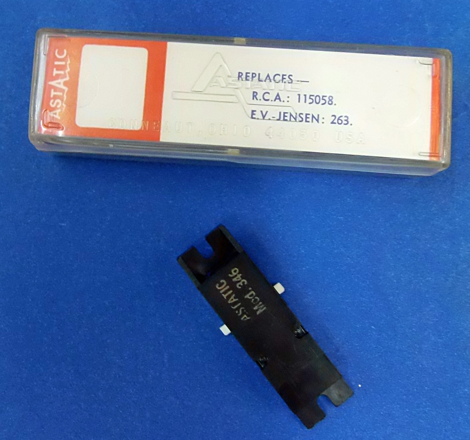 Astatic 346 RECORD PLAYER CARTRIDGE NEEDLE for RCA VJP12 VJP16 RCA VJP21 VJP27