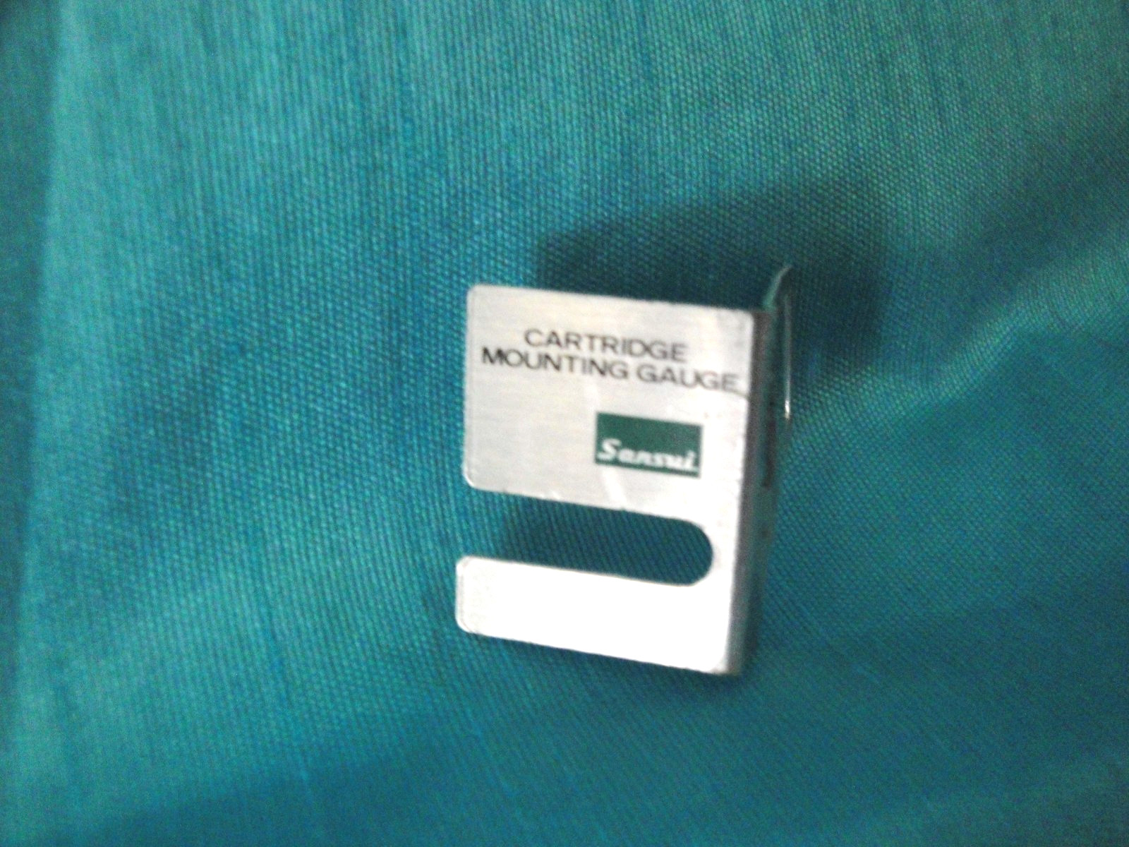 vintage metal Sansui turntable mounting gauge cartridge for turntable OEM Parts