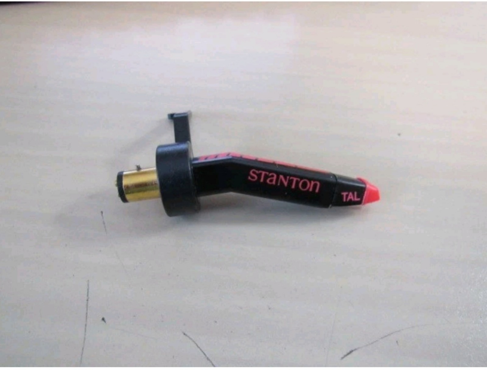 STANTON TRACKMASTER-TAL. PRO TURNTABLE PHONO CARTRIDGE-UNIVERSAL HEADSHELL-WORKS