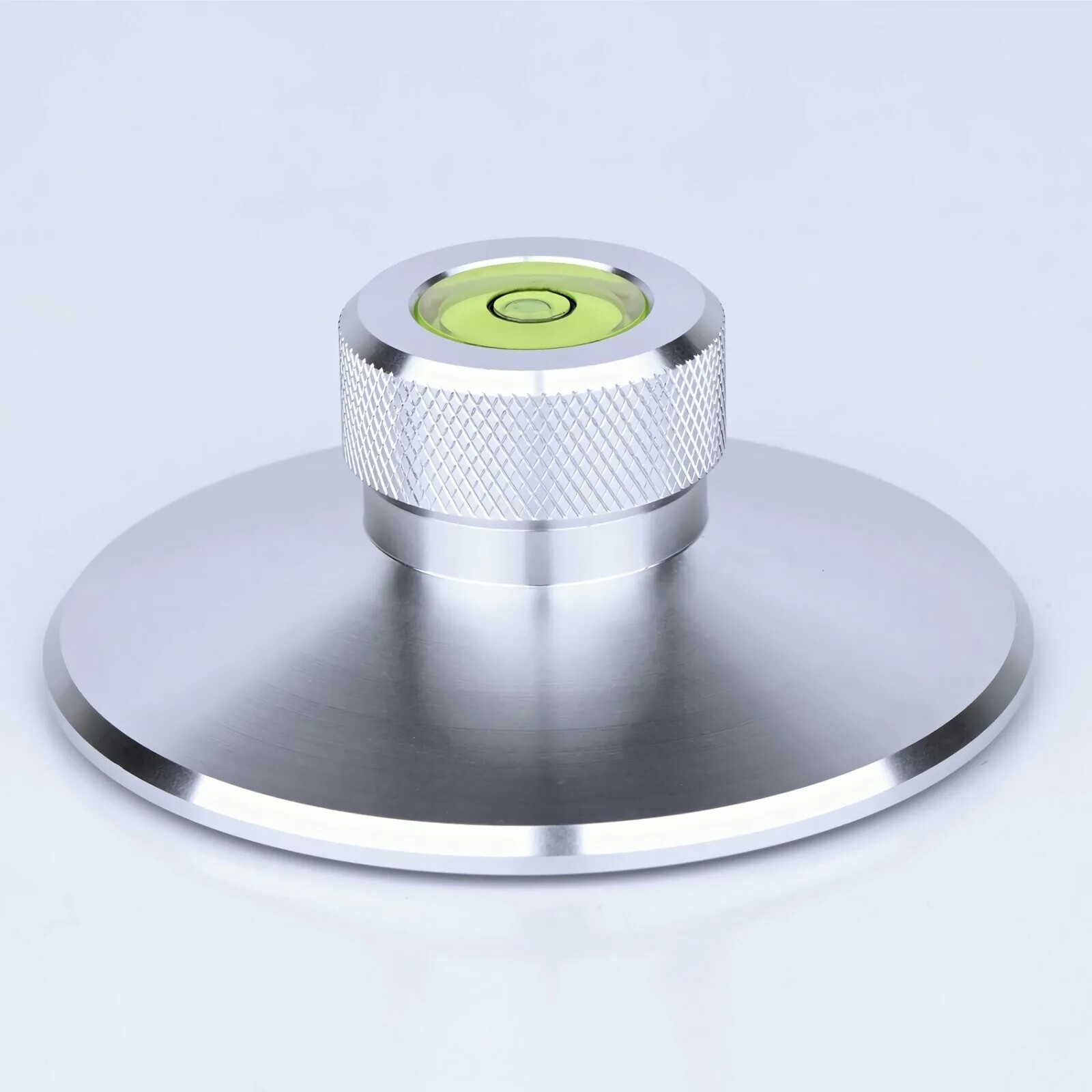 Aluminum Turntable Record Weight Clamp Stabilizer With Bubble Level USAA