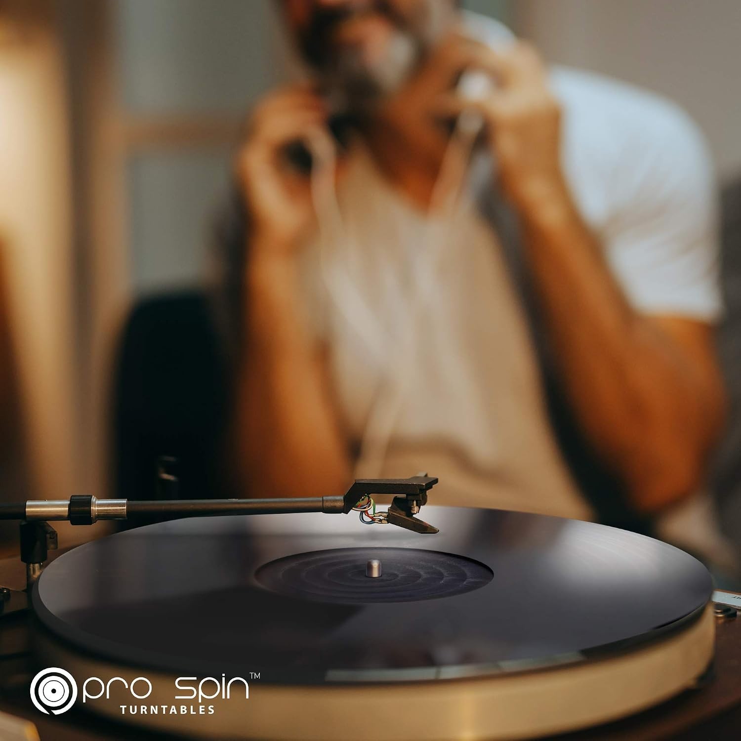 Black Acrylic Slipmat – Elevate Sound Quality for 12″ Vinyl Records