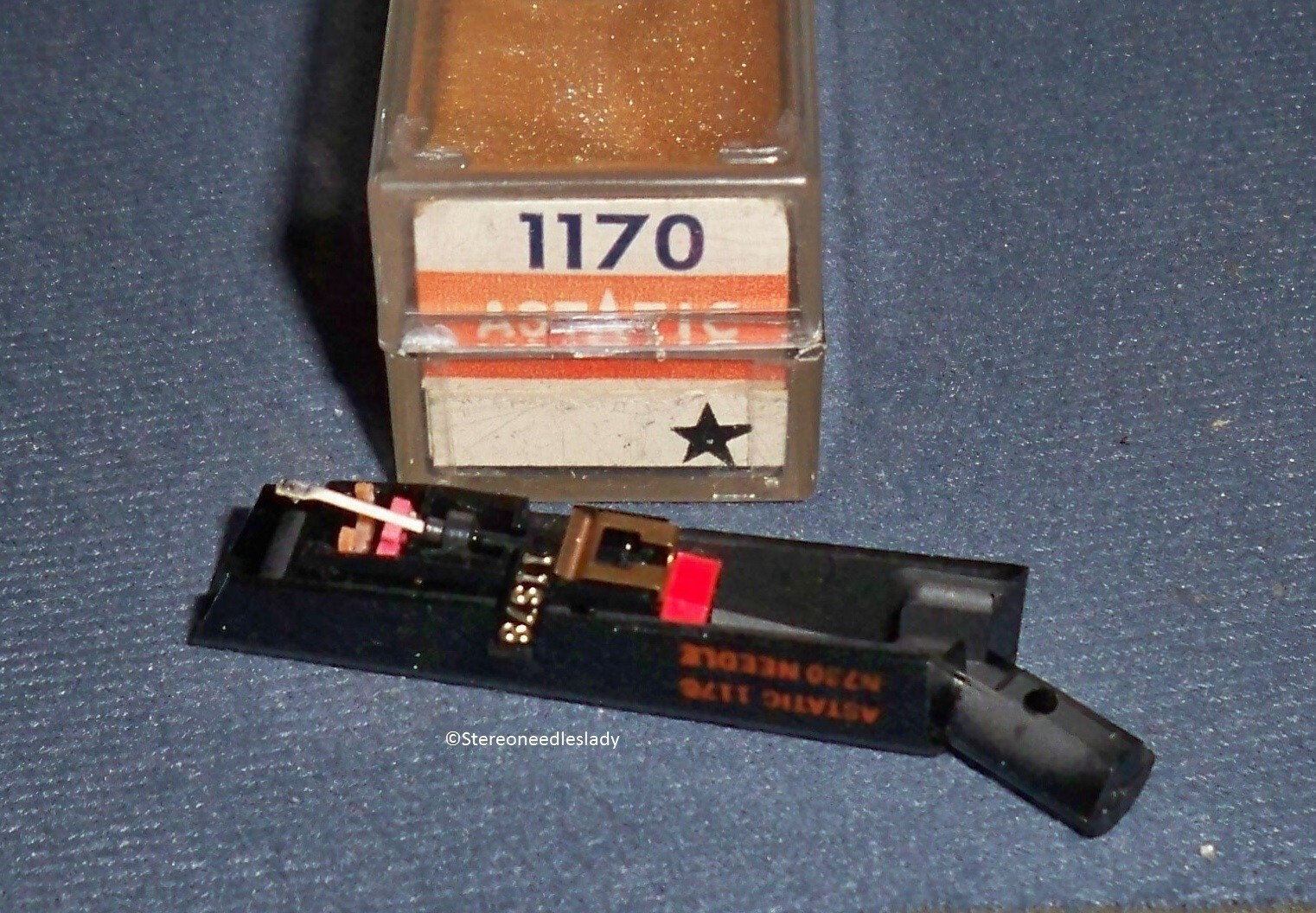 ASTATIC 1170 PHONOGRAPH CARTRIDGE NEEDLE for EV 5115D 371D Tetrad 6-115-P1