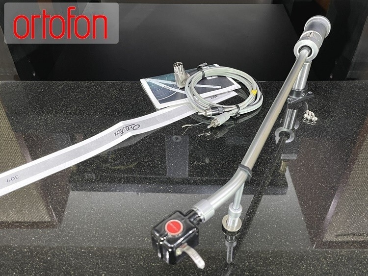 ortofon RMA309 tone arm long with Armrest Phono cable rare_Very Good from JP
