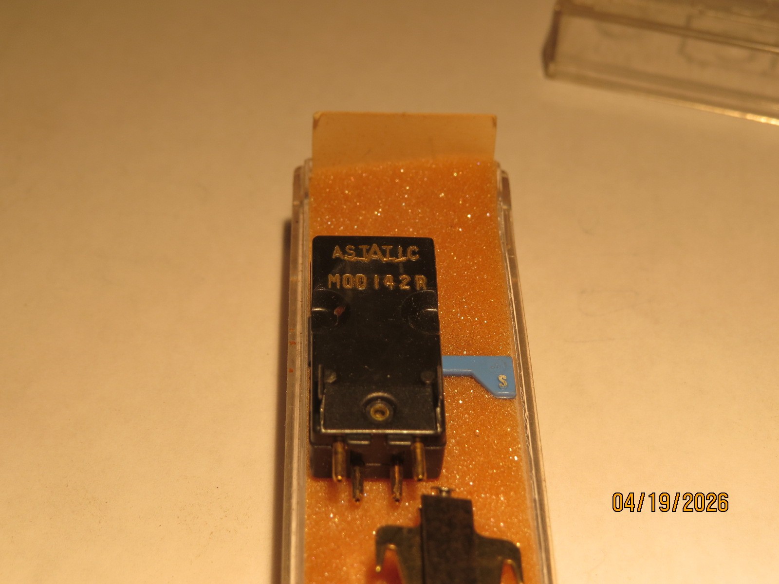 ASTATIC 142R NOS RECORD PLAYER NEEDLE/ CARTRIDGE
