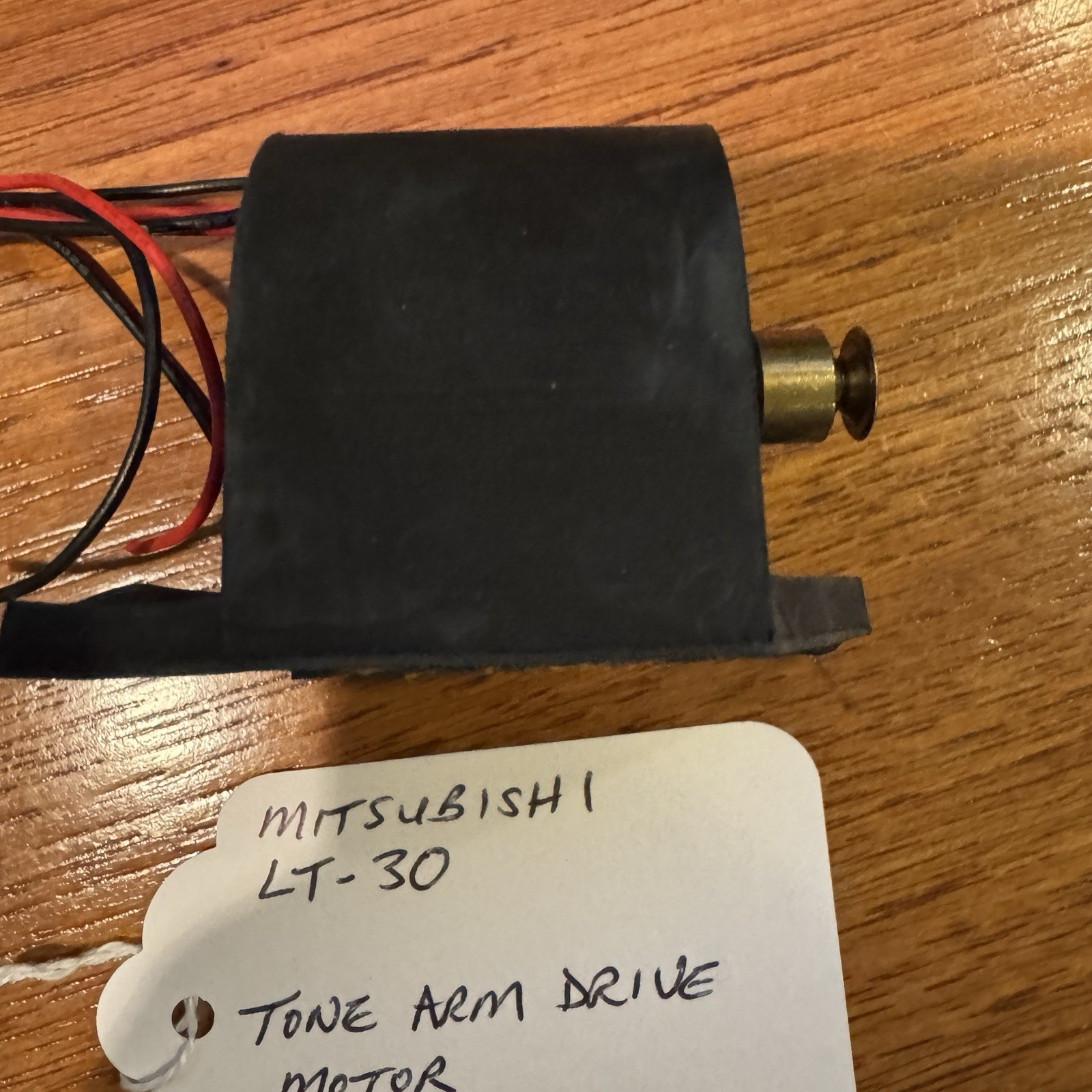 MITSUBISHI LT-30 ORIGINAL TONE ARM DRIVE MOTOR – EXCELLENT CONDITION