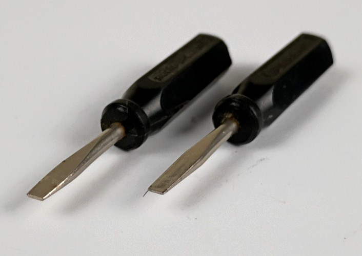 Audio-Technica Tone Arm Mini Screwdrivers Lot of 2 Vintage T1791