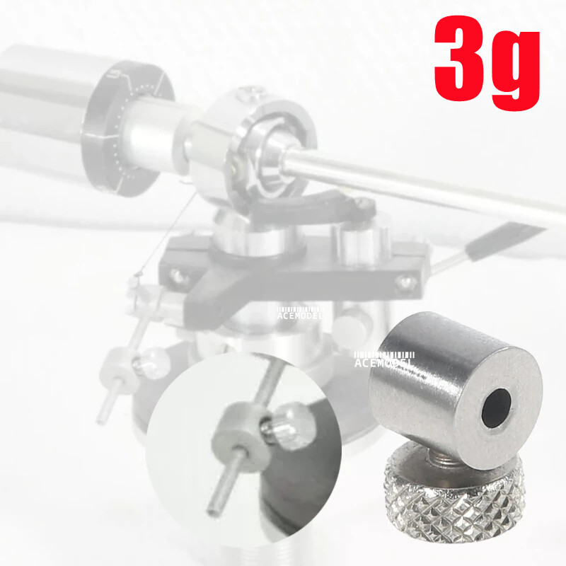 Replacement Steel Tonearm Arm Rider Weight 3g For GRACE G-540/G-545/G-840/G-860