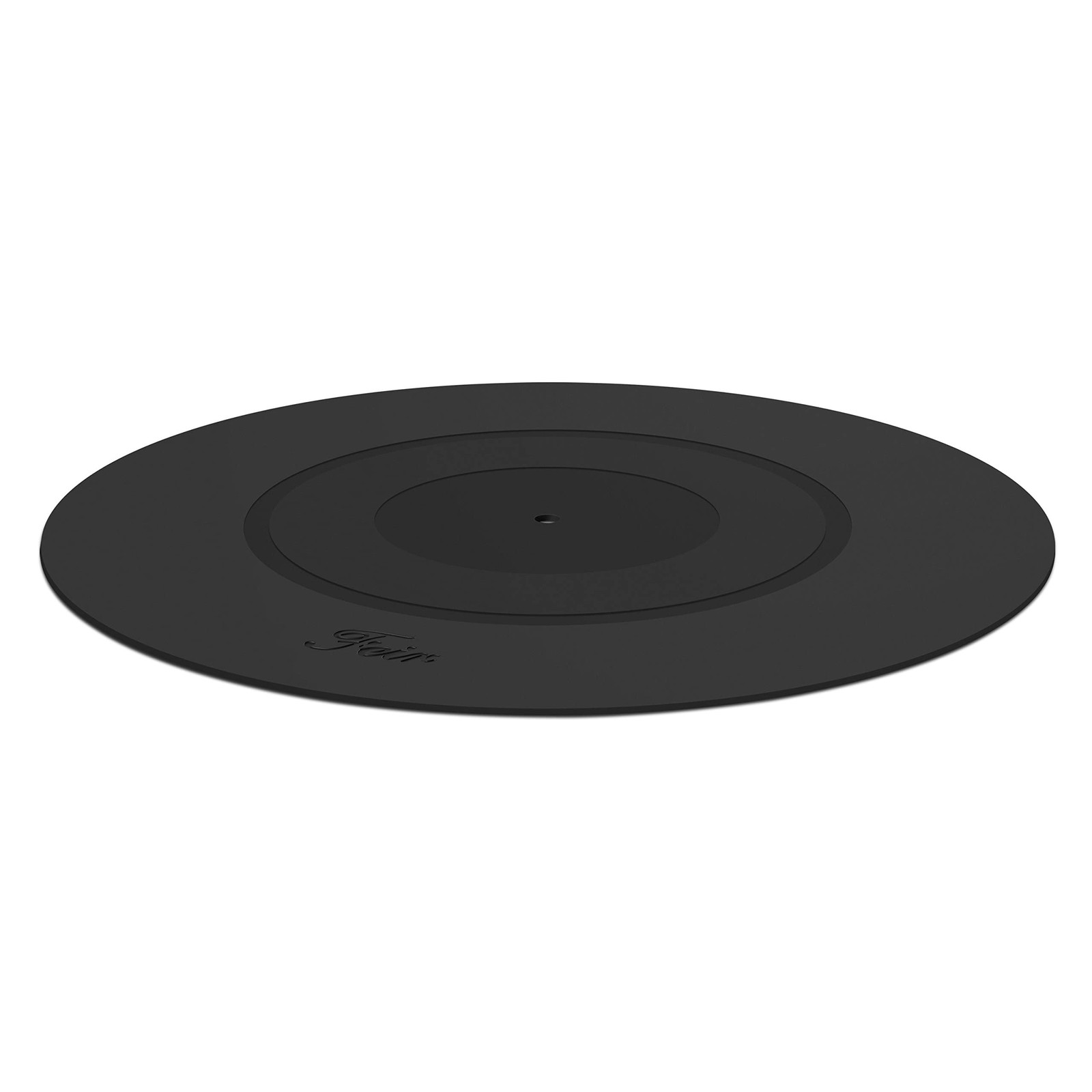 Turntable Platter Mat Black Rubber Silicone Design for Universal Mat,