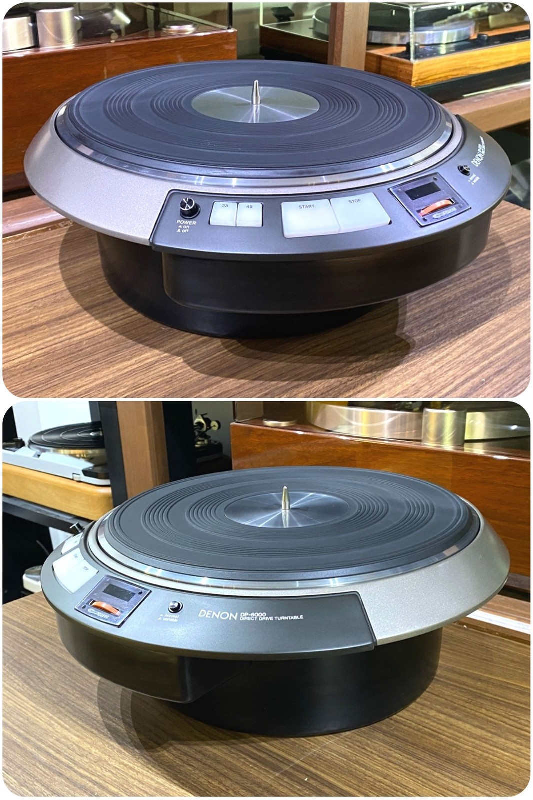 DDP DENON DP-6000 Quartz Direct Drive Turntable Motor Unit Serviced Manual JP