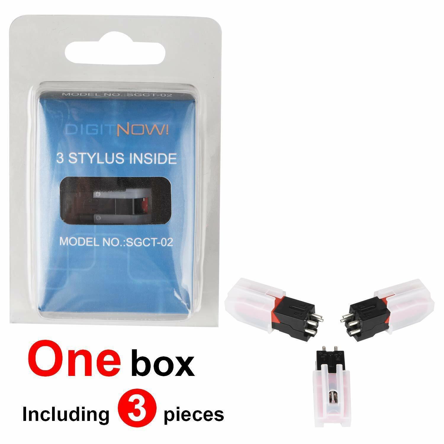 Vinyl Turntable Cartridge with Needle Stylus for Vintage LP for Record Player