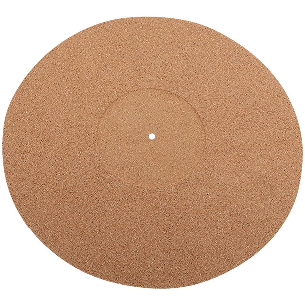 Vinyl Record Player Mat Cork Pad Scratch Turntable Accessory