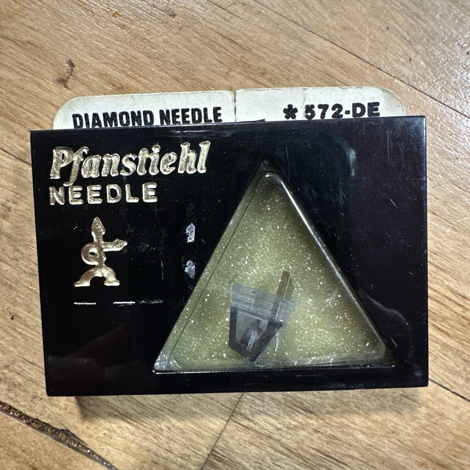 NOS Genuine Micro-Acoustics R50-PE Elliptical Diamond Needle Pfanstiehl 572-DE