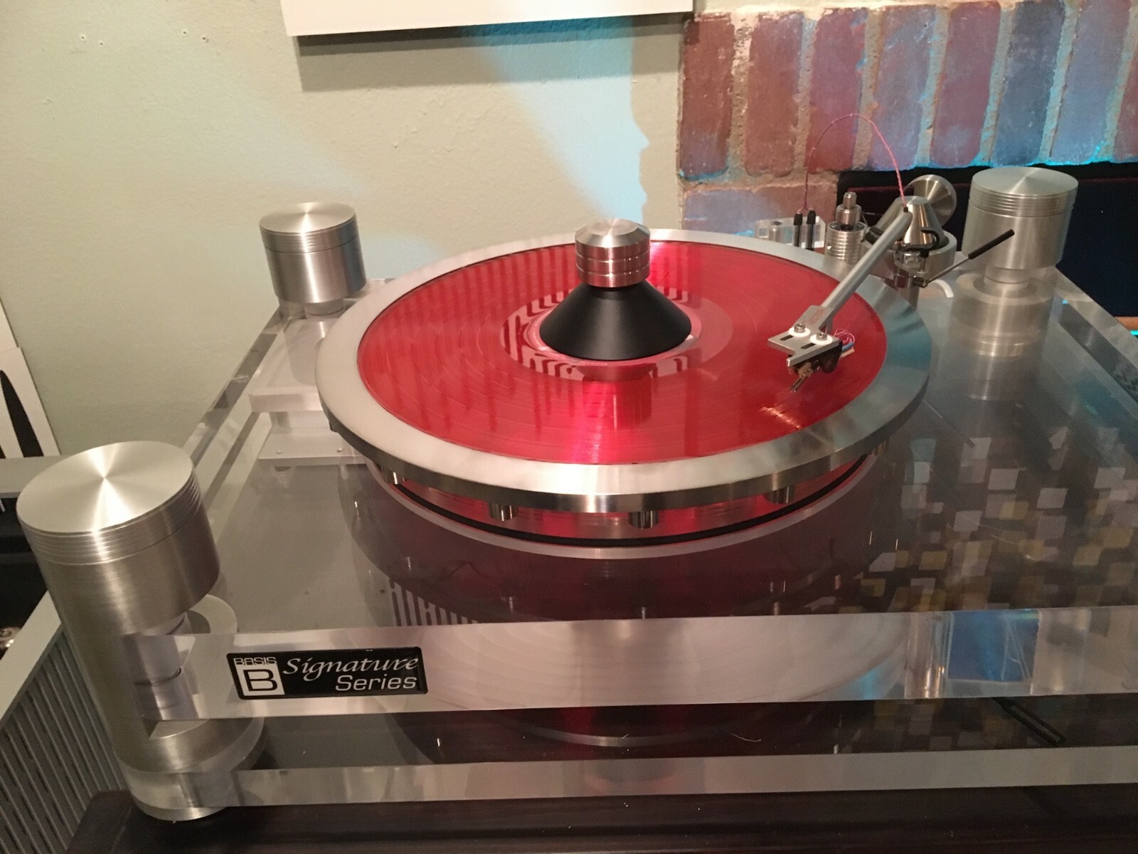Turntable Periphery Stabilizing Outer Ring Clamp SS-2 for Basis VPI REGA Project