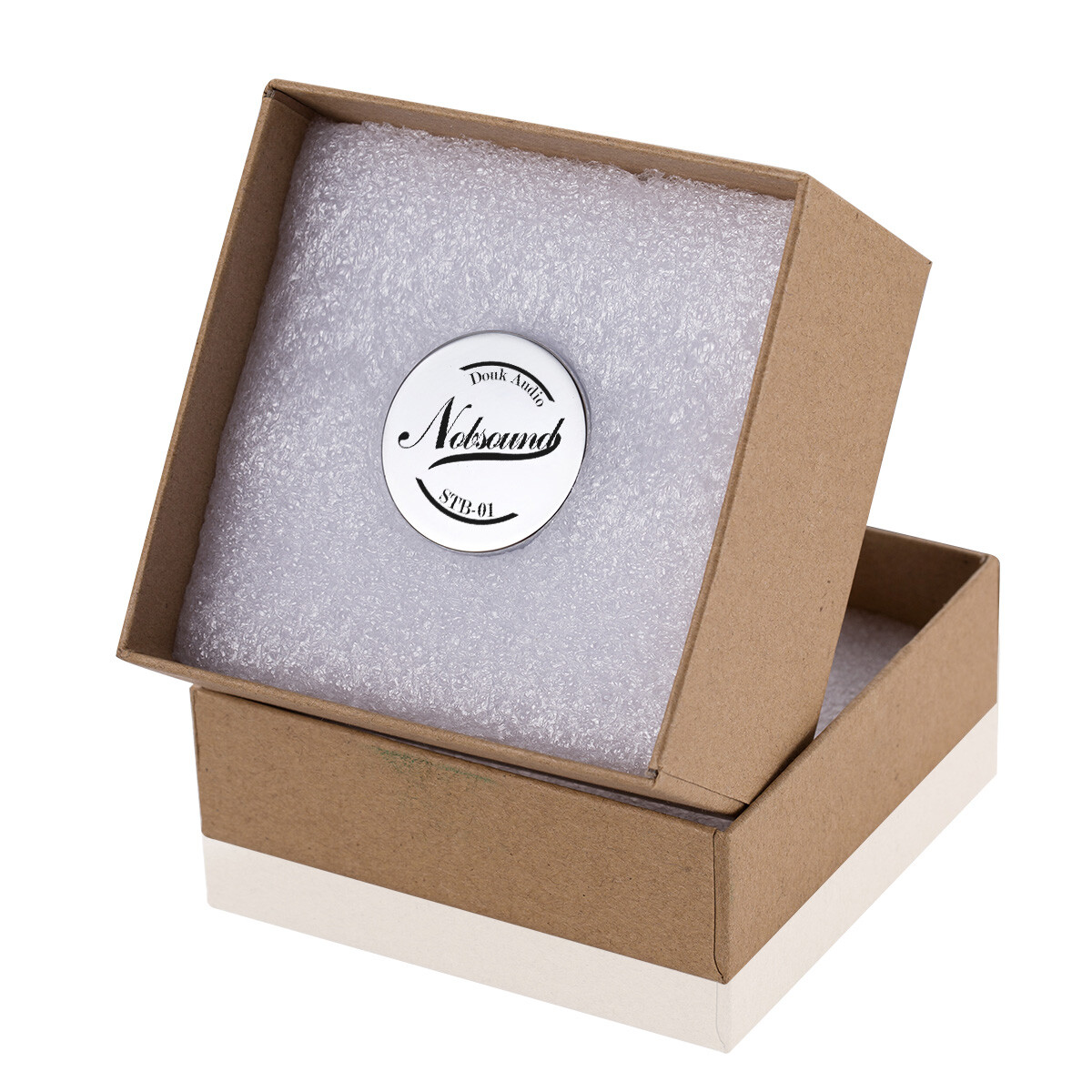 Douk Audio STB-01 LP Vinyl Turntable Metal Disc Stabilizer Record Weight Silver