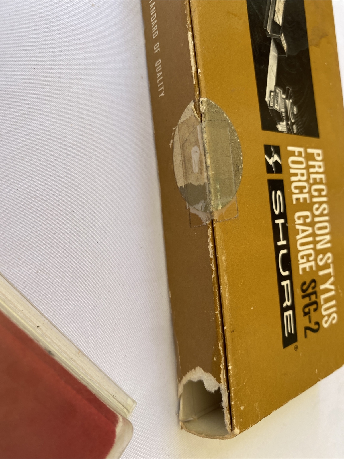 Shure Precision Stylus Force Gauge Model SFG-2 w/ Directions & Box