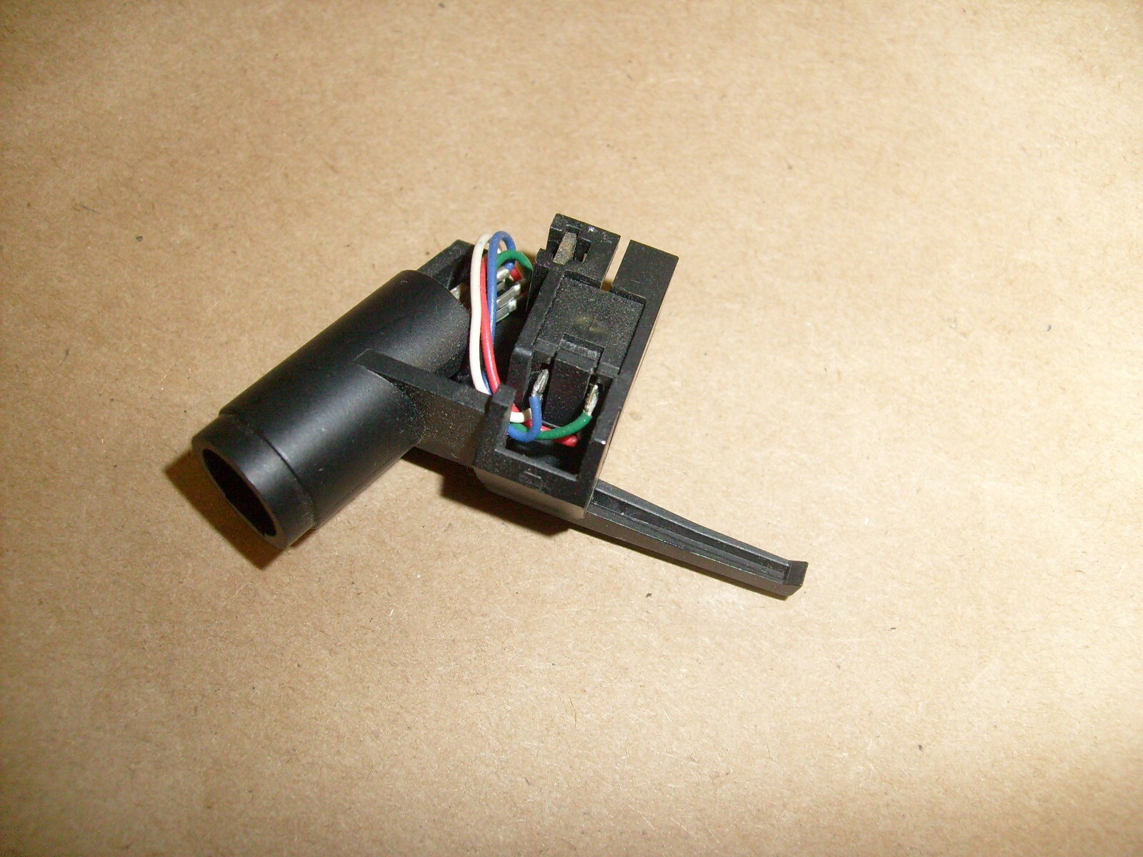 Vintage Headshell Turntable tonearm WIRED interconnect Part socket