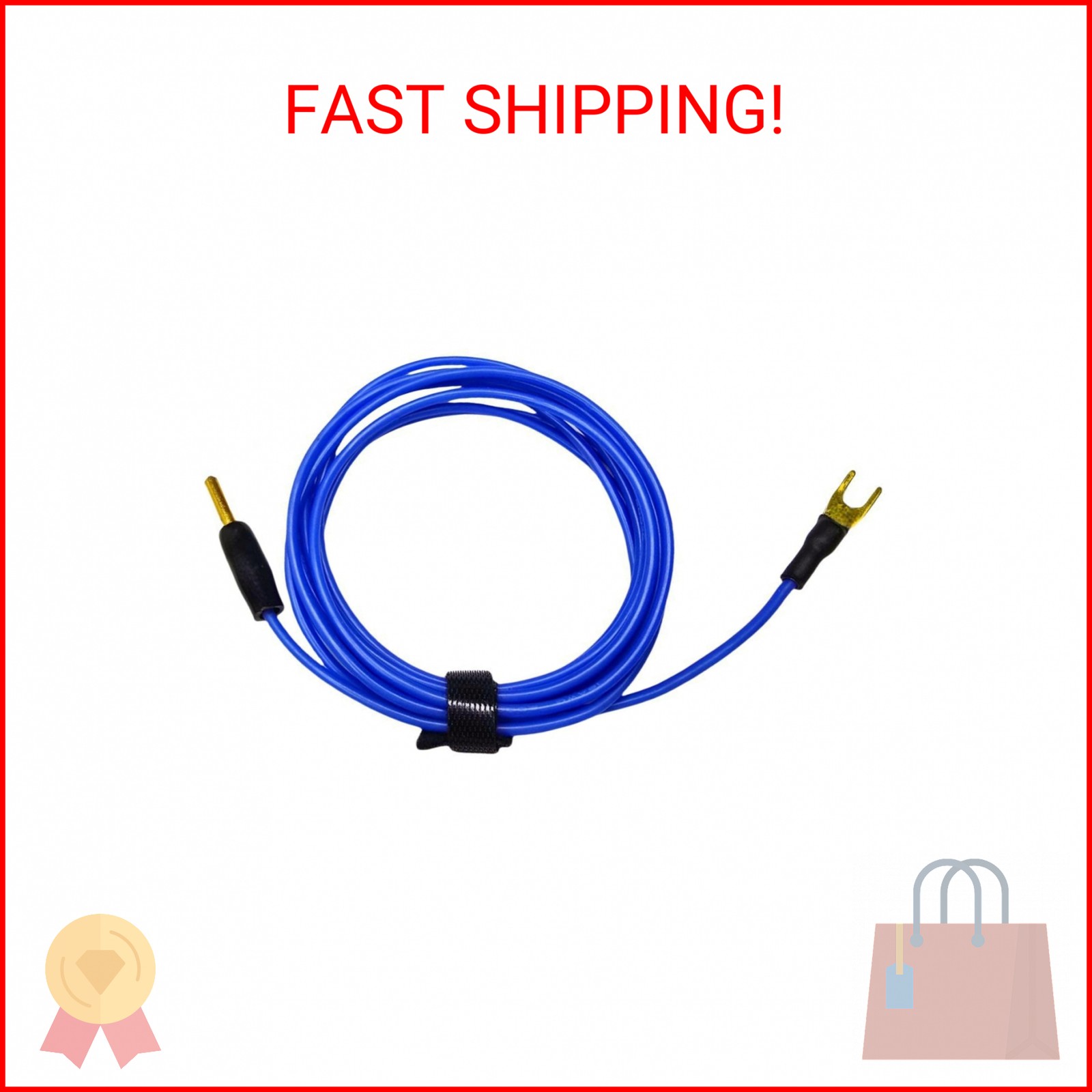 KOOKFJLLZ Turntable Ground Wire 6ft for Technics SL-B200 / BD21 / BD3 / QL5 – Ph