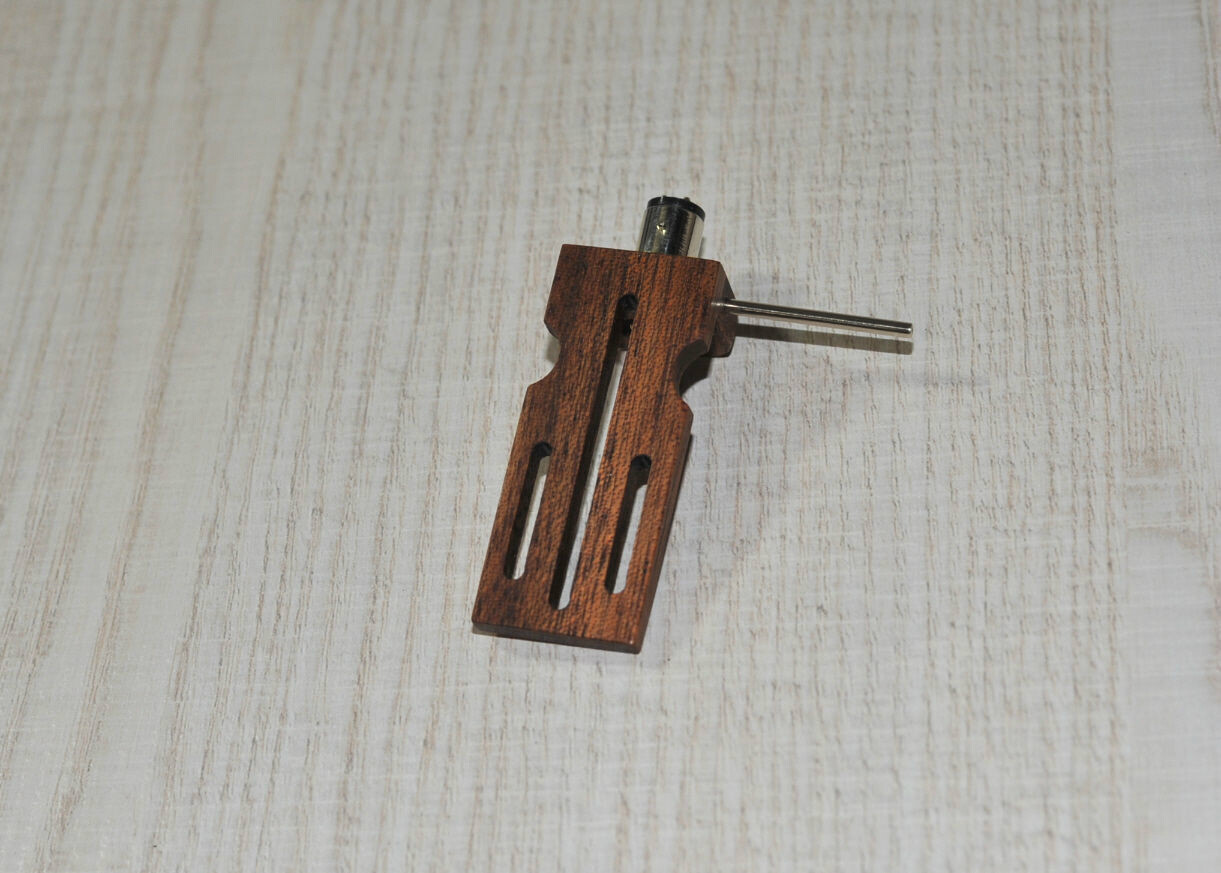 CUSTOM-MADE Headshell for Tonearms with SME Connector Type Mahogani Wood Unique
