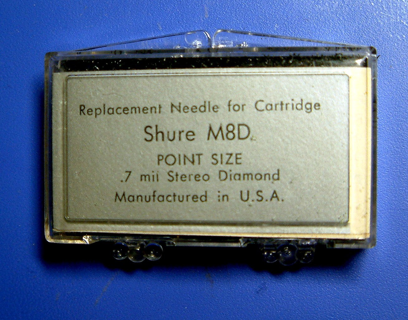Stereo Diamond NEEDLE SH-170-SD for SHURE M8D, JPS43 W-558STD N652-7d EV PM3118D