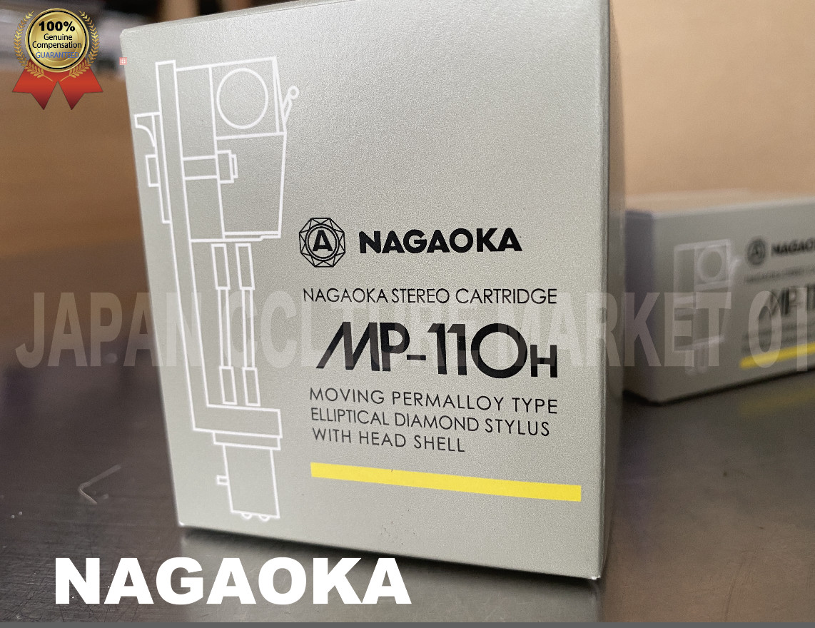 NAGAOKA MP-110H MP type stereo cartridge with head shell set for Turntable