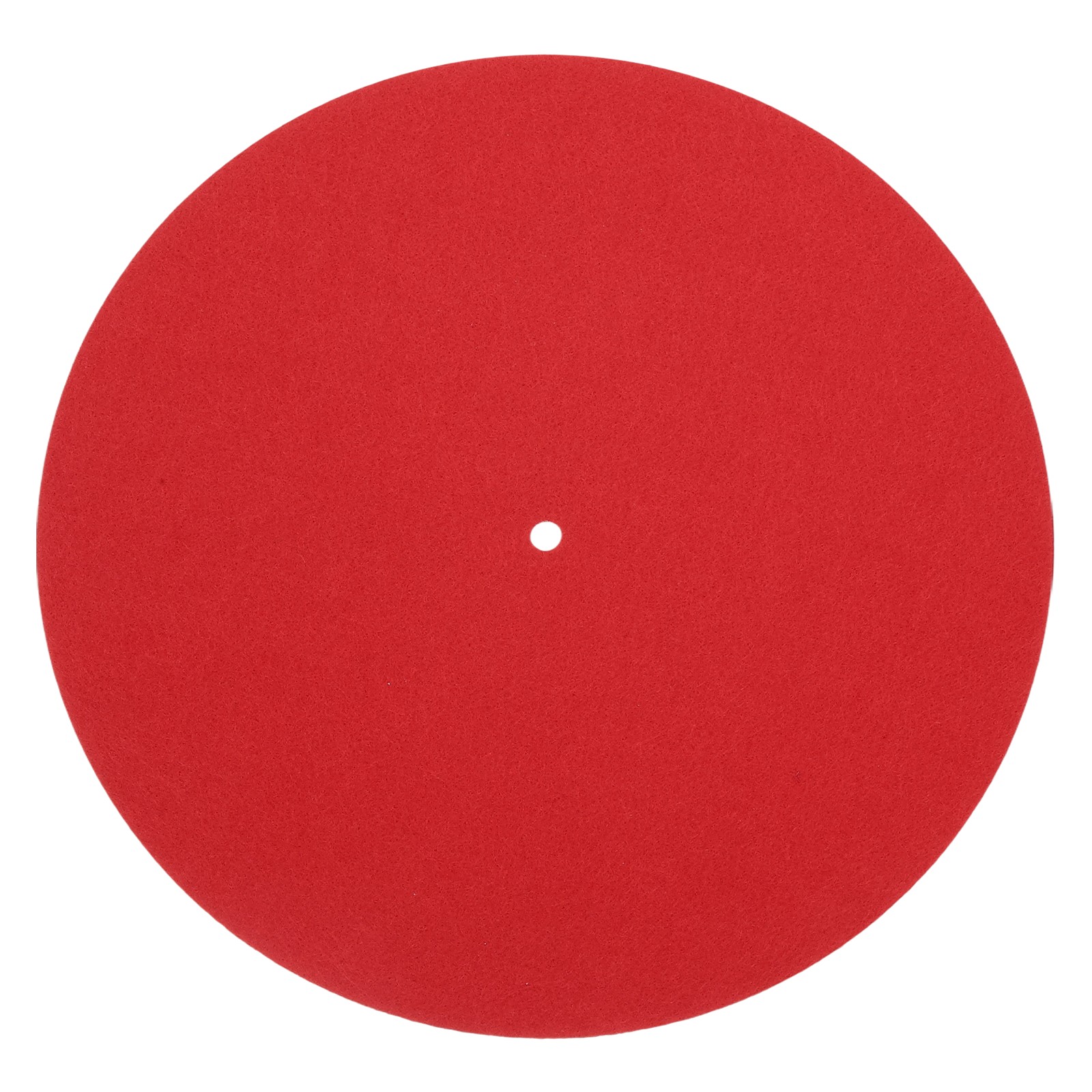 Record Player Mat, 10 Inch Turntable Mat 3mm Felt Turntable Pad, Red