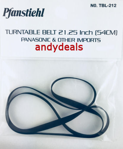 TBL-212 PHONOGRAPH TURNTABLE DRIVE BELT 21.25 INCH (54CM) PANASONIC & IMPORTS