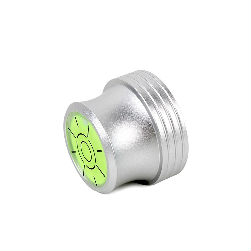 Record Adapter 45RPM With Integrated Level Single Puck For Vinyl Records