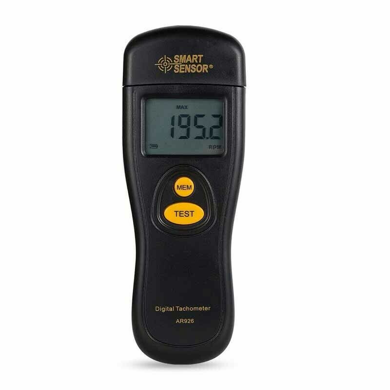 Portable Digital Laser Tachymeter Speed Tachometer Tester for LP Vinyl TurntabHg