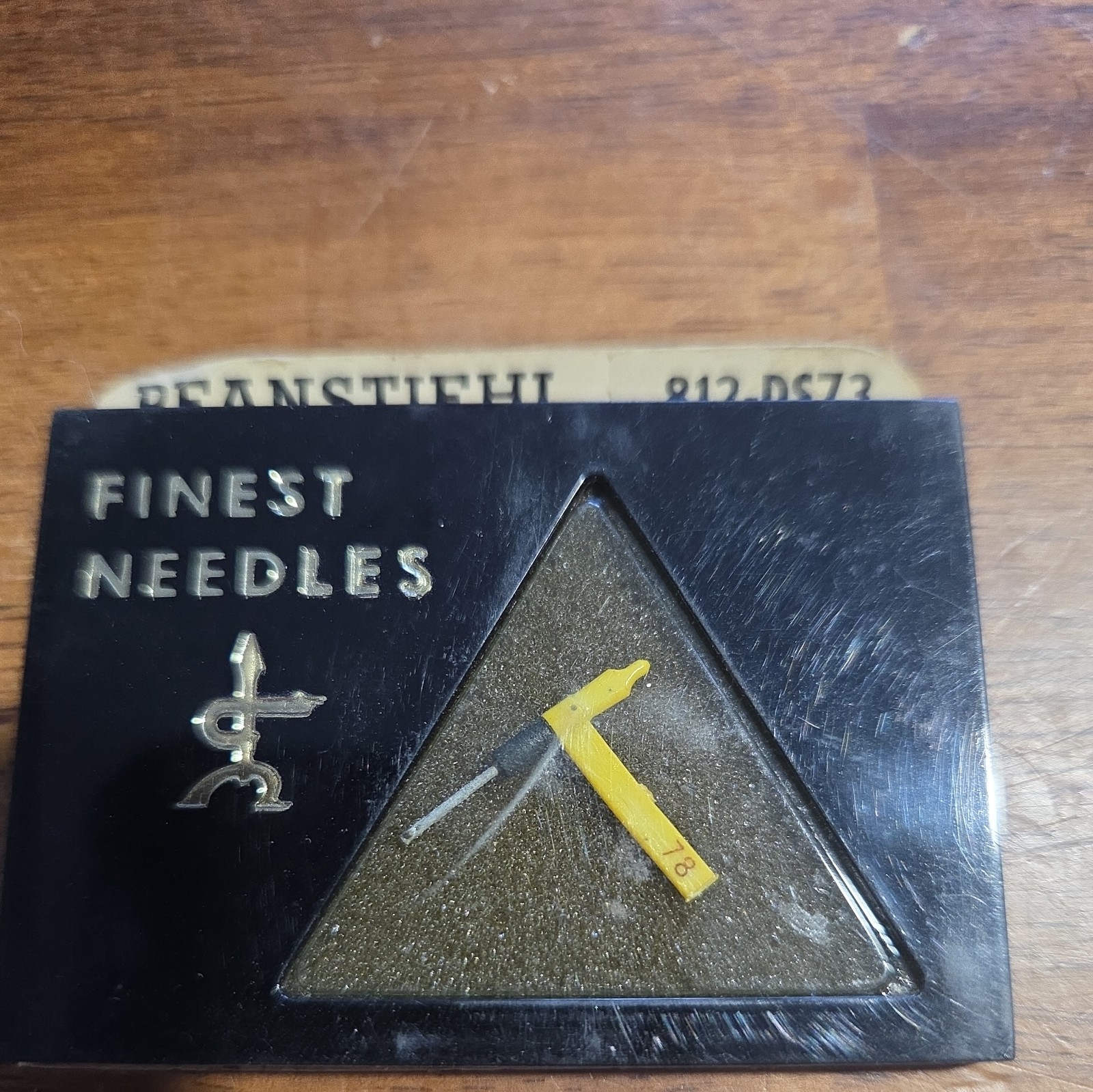 Vintage NOS PFANSTIEHL 812-DS73 Diamond Genuine Phonograph Stylus *45 Needle