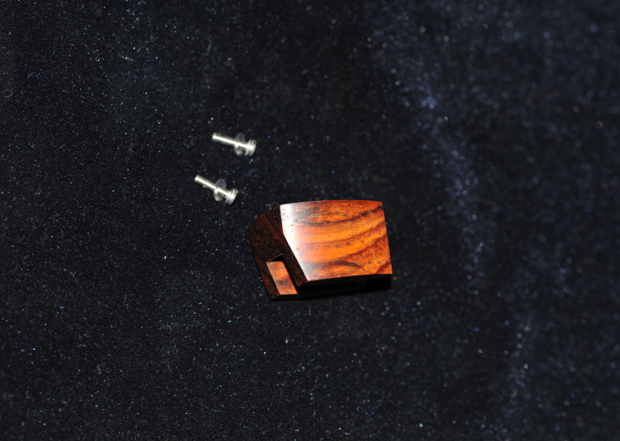 Cocobolo Wood Body f. AudioTechnica AT-VM95 Cartridge MC Look Perfect Sound NEW