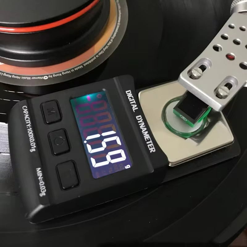 STYLUS PRESSURE GAUGE/SCALE Quality Digital Scale for Turntables PLUS FREEBIE!!